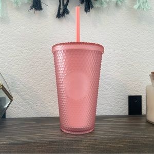 Starbucks 2022 Limited Edition Pink Lemonade Studded Cold Cup Grande